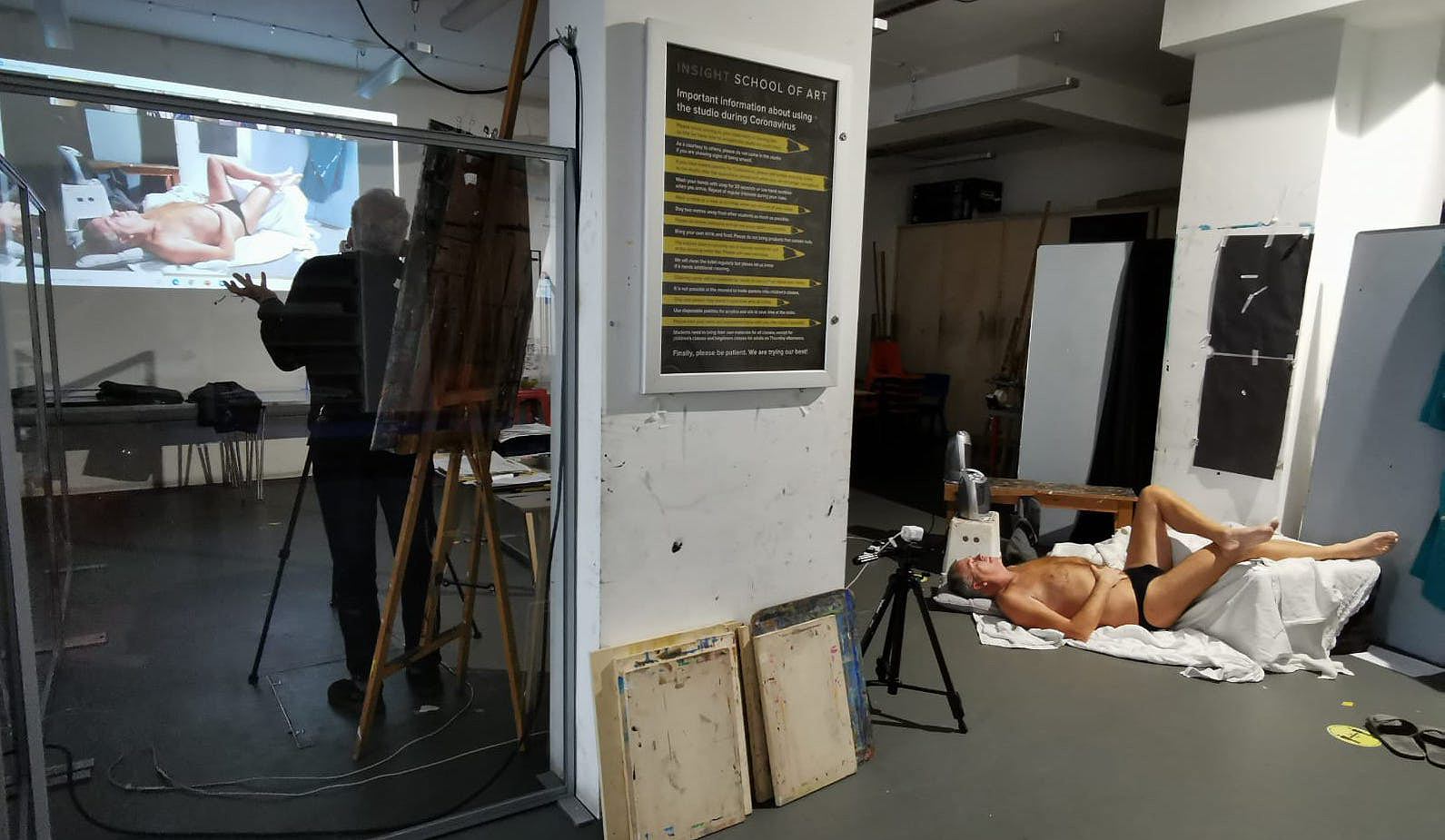 life drawing, art classes, oil painting, acrylic and watercolour painting, North London