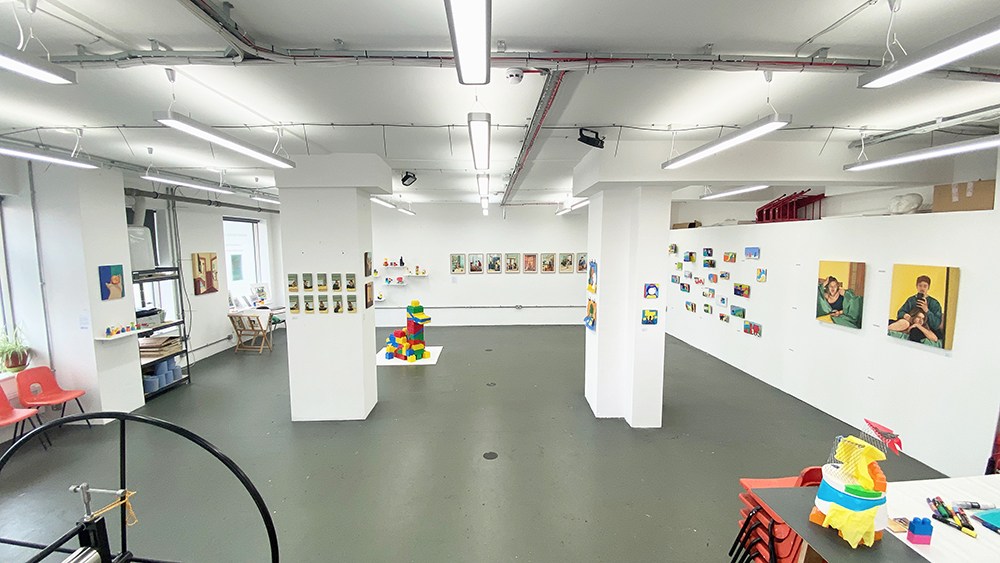 Studio as a gallery