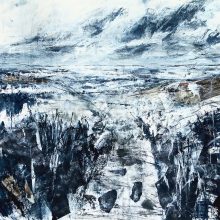Blue Landscape by Karin Freidli, Insight School of Art