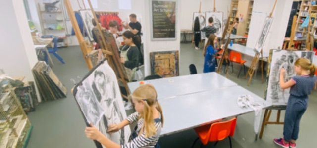 Oil painting workshop in memory of Gillian Ballance